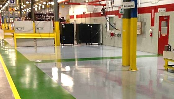 Fabrika Epoksi kaplama