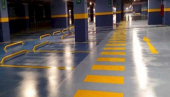 Otopark Epoksi zemin kaplama