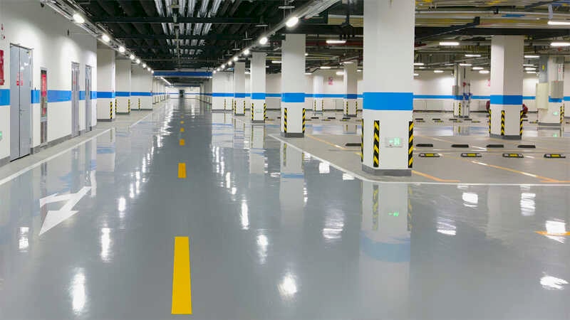 Otopark Epoksi zemin kaplama