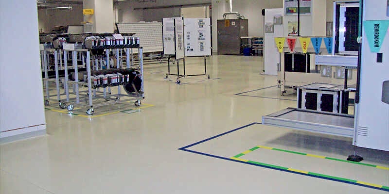 Antistatik zemin kaplama