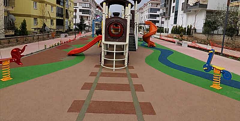 EPDM Tartan Zemin Kaplama