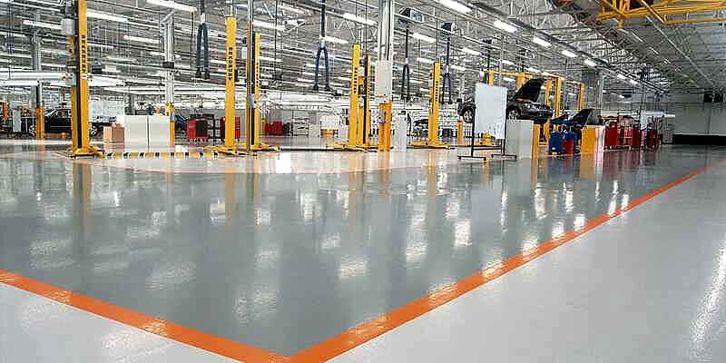 Fabrika Epoksi kaplama