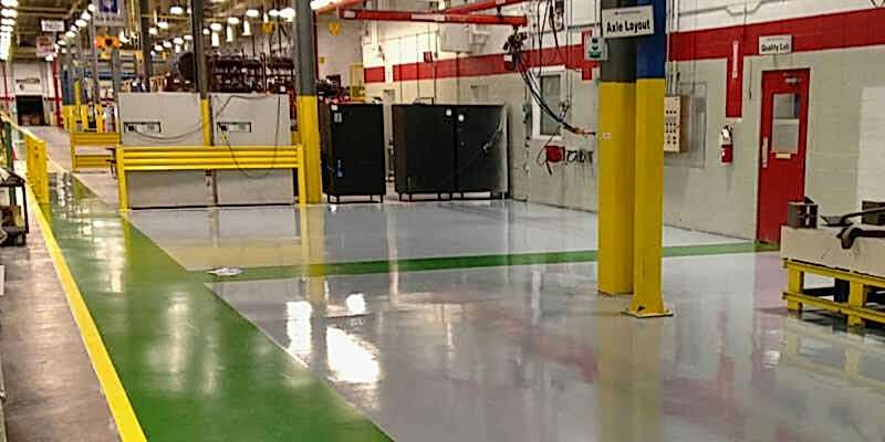 Fabrika Epoksi kaplama