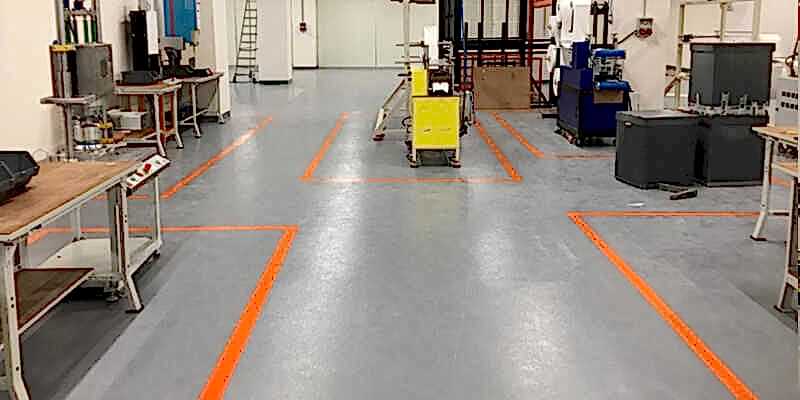 Fabrika Epoksi kaplama