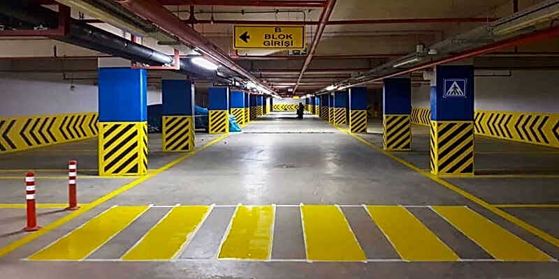 Otopark Epoksi zemin kaplama