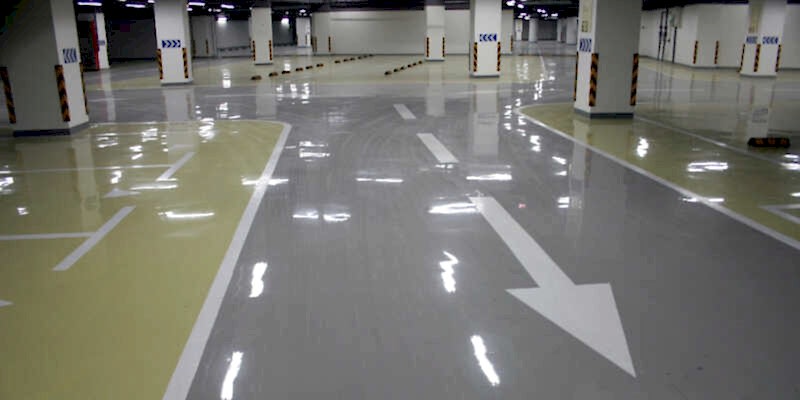 Otopark Epoksi zemin kaplama