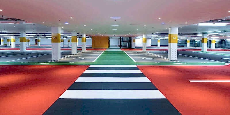 Otopark Epoksi zemin kaplama