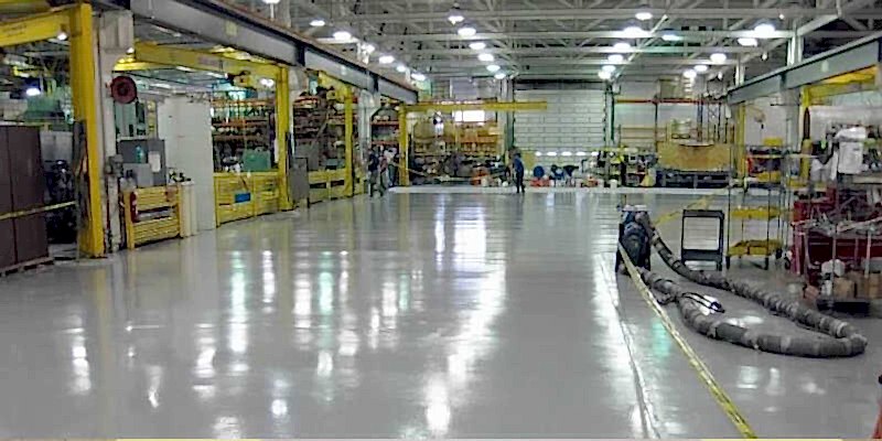 Tekstil Atölyesi Epoksi Zemin Kaplama