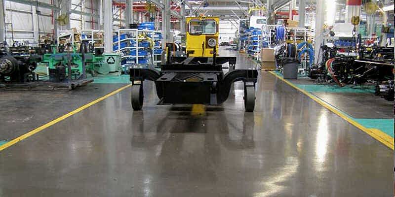 Tekstil Atölyesi Epoksi Zemin Kaplama